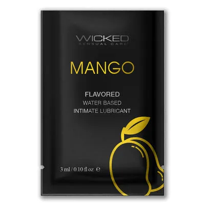 Wicked Female Sex Toys Wicked Aqua Mango Sachet 10 fl oz