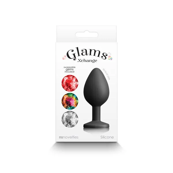 Glams Xchange Plug Round Medium NS Novelties Anal