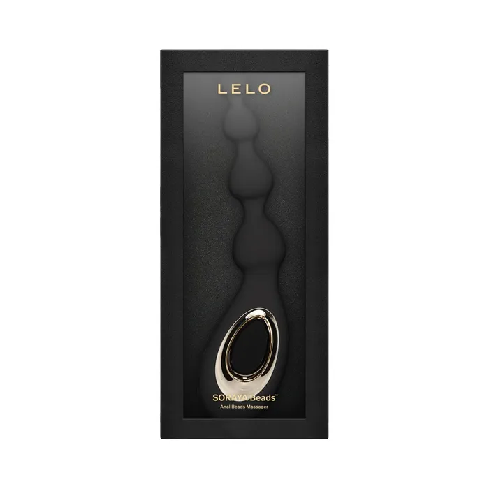 Lelo Soraya Beads Anal Massager Black Lelo Anal