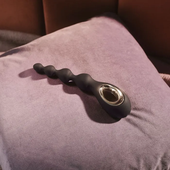 Lelo Soraya Beads Anal Massager Black Lelo Anal