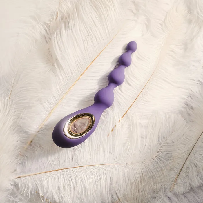 Lelo Soraya Beads Anal Massager Black Lelo Anal