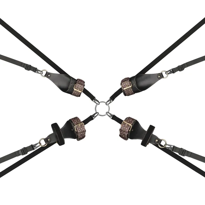 LOVETOY Rebellion Reign Under Mattress Restraint Vibrators