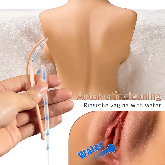 Male Sex Toys Amwama 155LB Lifelike Sex Doll Male Masturbator with 5 Suction Vibration Modes Realistic Male Sex Toys for Men Pleasure