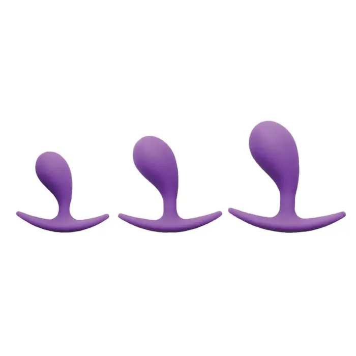 Anal Frisky Booty Poppers Silicone Anal Trainer Set