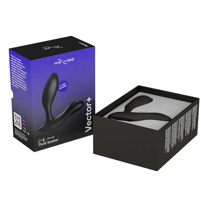 Anal WeVibe WeVibe Vector Vibrating Prostate Massager Charcoal Black