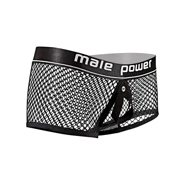 Male Power Male Sex Toys Male Power Cock Pit Net Mini CockRing Short BK S Male Power Male Sex Toys Male Power Cock Pit Net Mini CockRing Short BK S