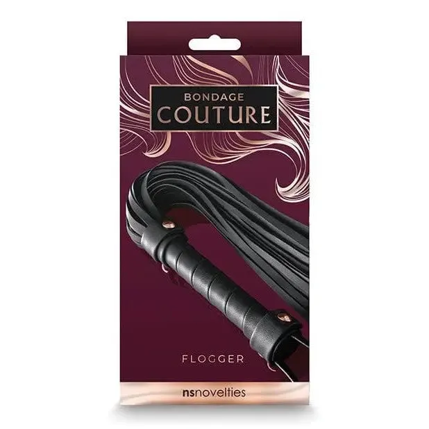 NS Novelties Vibrators Bondage Couture Vinyl Flogger by NS Novelties