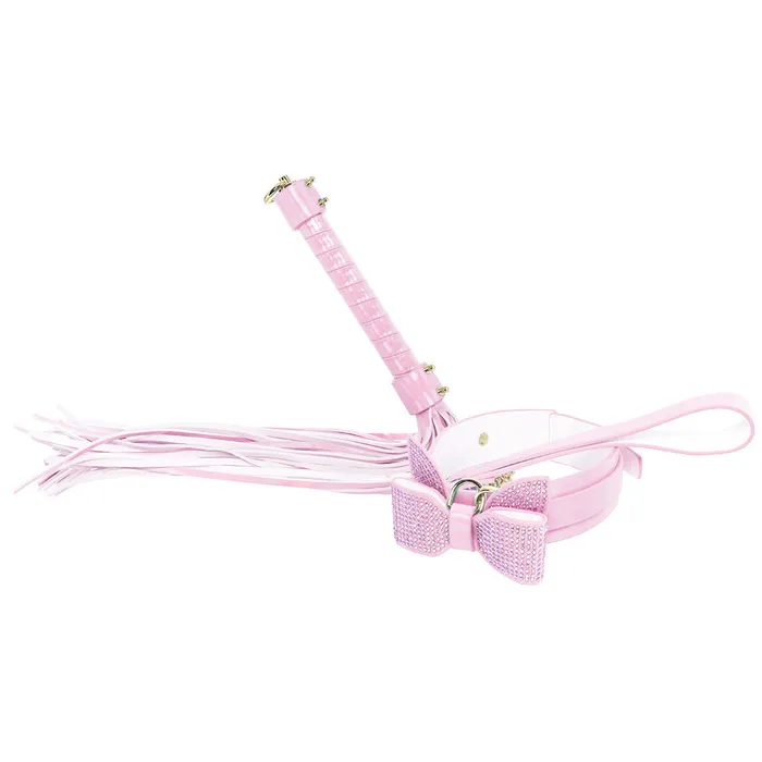 Shots Toys Couples Ouch Paris Collection Bondage Kit with Bag in Pink