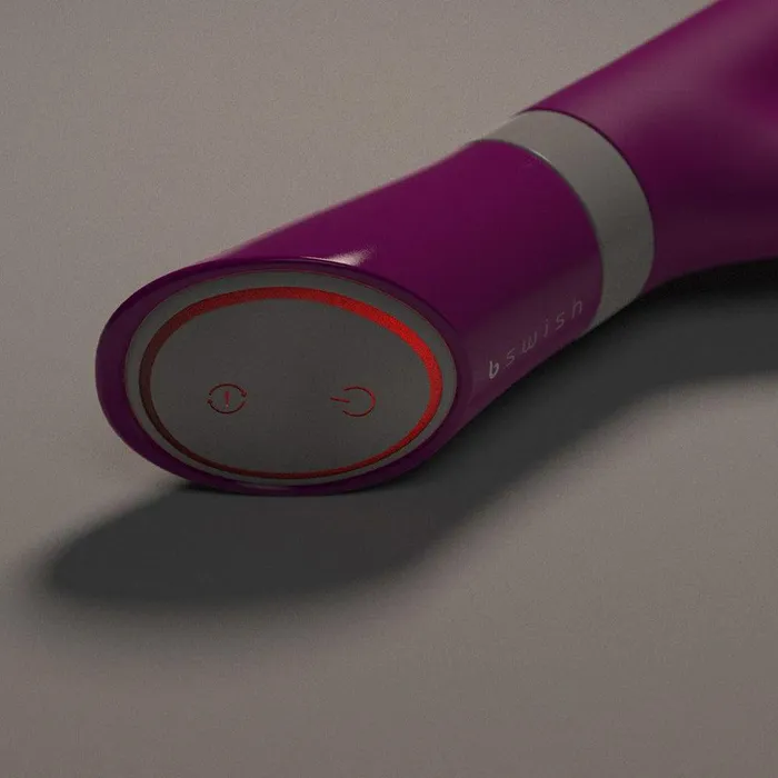 B Swish Vibrators B Swish Bwild Deluxe Bunny Rabbit Vibrator Raspberry