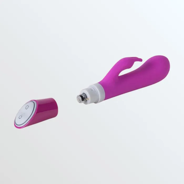 B Swish Vibrators B Swish Bwild Deluxe Bunny Rabbit Vibrator Raspberry