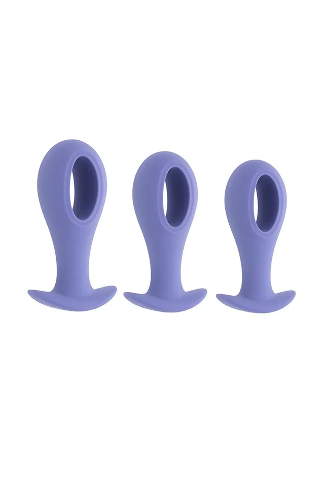 Evolved Anal Evolved Novelties Hole Punch Vibrating Anal Trainer Kit Lilac