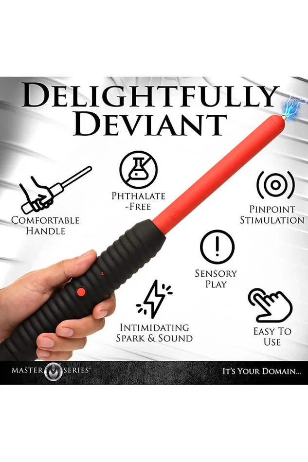 Vibrators XR Brands XR Brands Master Series Spark Rod Zapping Wand