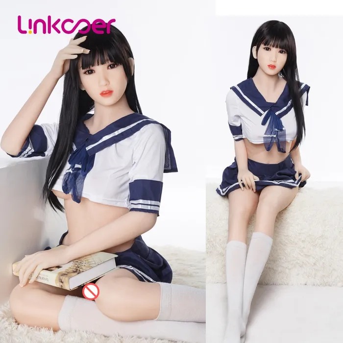 LAZADASEXTOYS Male Sex Toys Linkooer 158cm Sex Doll Small Breast Youth Girl Silicone Body Sex Love Doll Adult 3 Holes Lifelike Sex Toys for Men Masturbators LAZADASEXTOYS Male Sex Toys Linkooer 158cm Sex Doll Small Breast Youth Girl Silicone Body Sex Love Doll Adult 3 Holes Lifelike Sex Toys for Men Masturbators