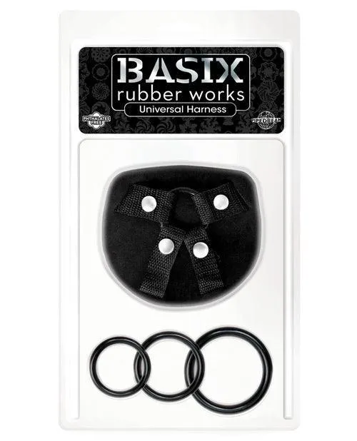 Basix Rubber Works Universal Harness Pipedream Products Dildos