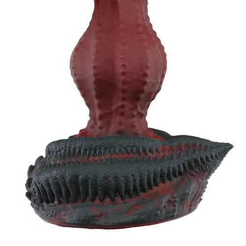 Dildos Tomax Tomax Roaring Dragon Regular Silicone Dildo 96 Wild Red