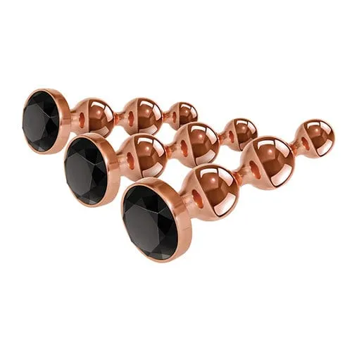 Evolved Anal Evolved Gender X Gold Digger Anal Set Rose GoldBlack