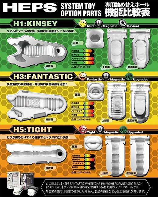 Javtoys Vibrators HEPS H3