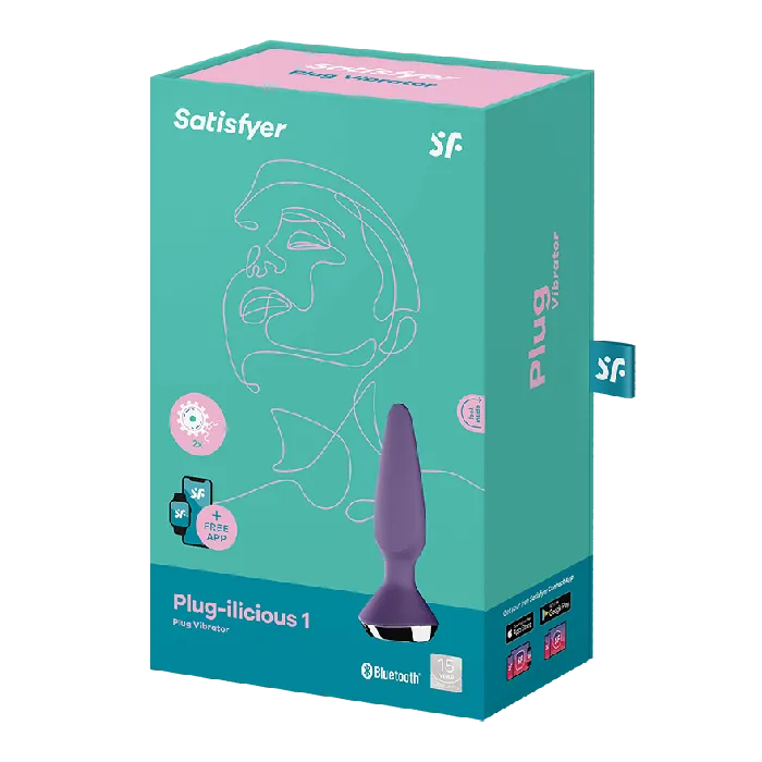 Male Sex Toys Satisfyer Plugilicious 1 AppControlled Anal Plug Satisfyer