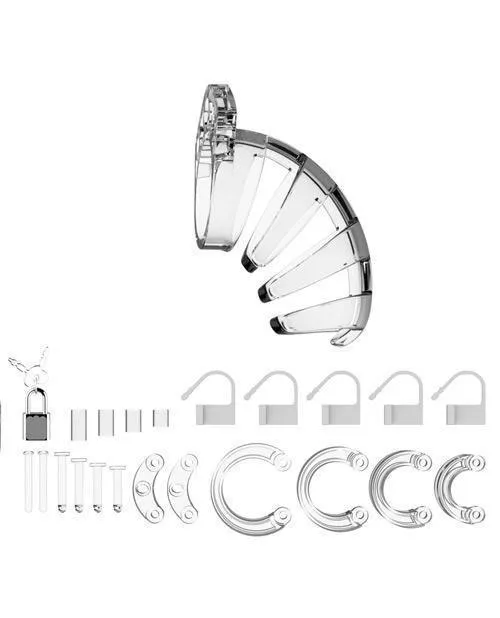 Male Sex Toys Shots America LLC Shots Man Cage Chastity 35 Cock Cage Model