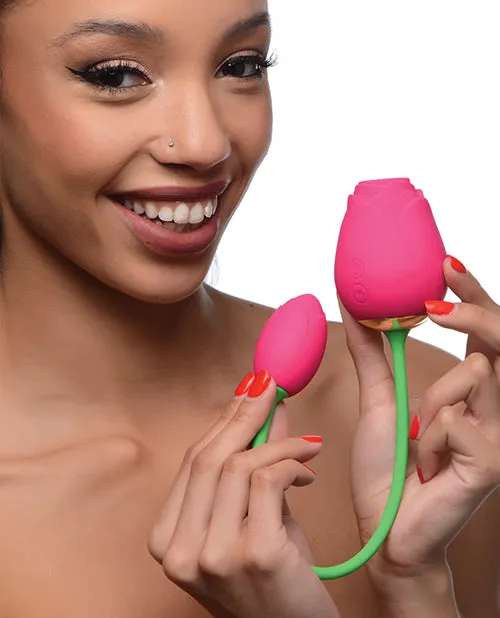 NO ETA Inmi Bloomgasm 5X Suction Rose Duet Pink Xr LLC Vibrators