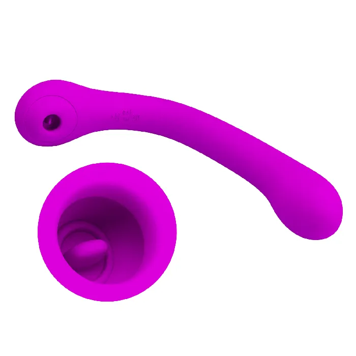 Pretty Love Vibrators Pretty Love Alex Vibrating Tapping Clitoral Massager Pink