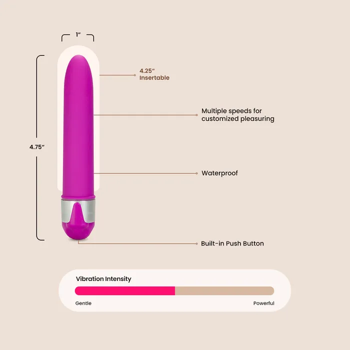 Shanes World Sorority Party Vibe Nooner velvety finish California Exotic Novelties LLC Vibrators
