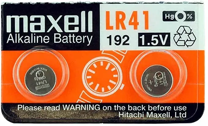 BULL MARKET DISTRIBUTING Vibrators MAXELL LR41 2PK
