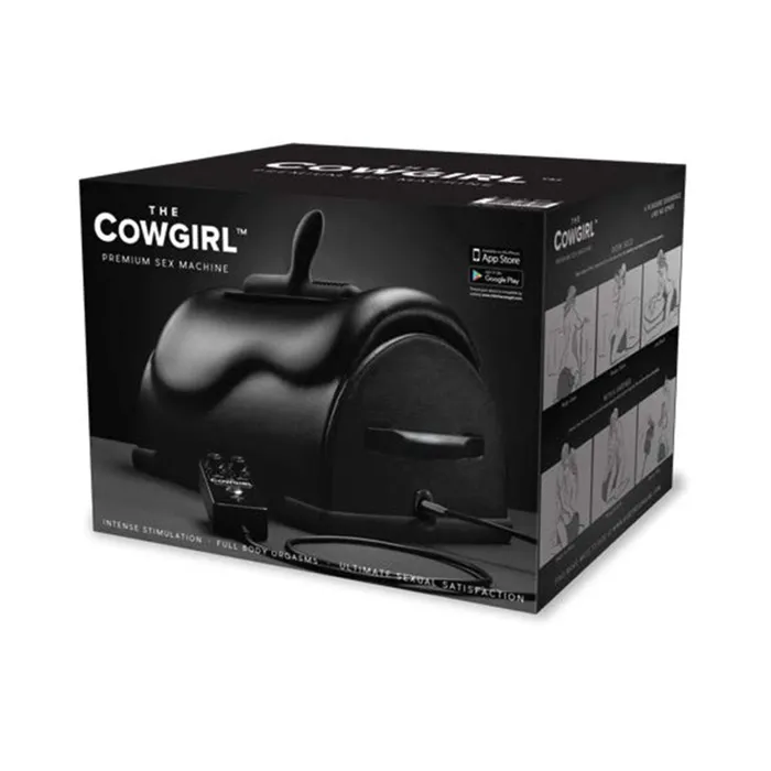 COTR Inc Female Sex Toys The Cowgirl Premium Sex Machine Black