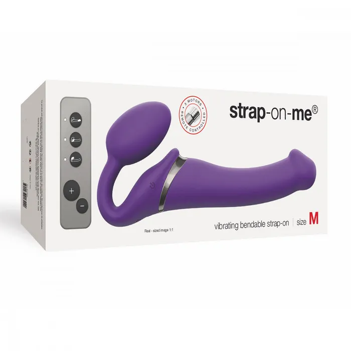 StraponMe Vibrator Vibe Medium Size Vanilla Color Entrenue Female Sex Toys