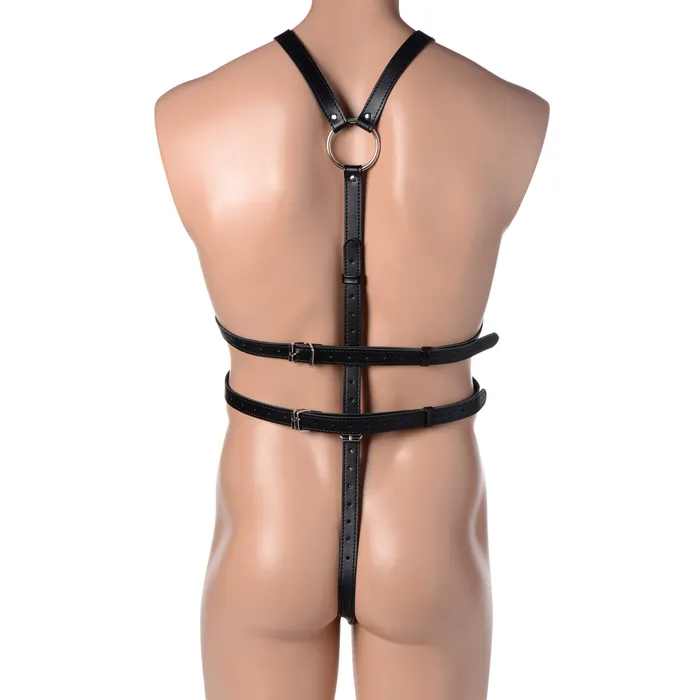 STRICT Male Body Harness Strict Female Sex Toys