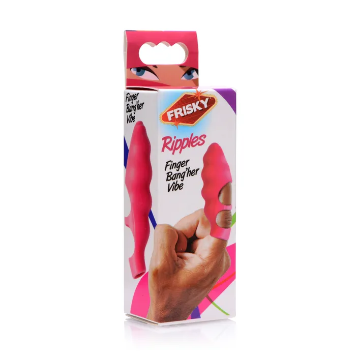 Vibrators Finger Bangher Vibe Pink Frisky
