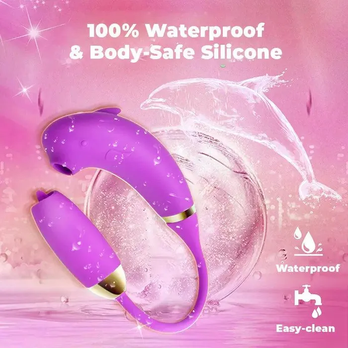 Dolphin Sucking Electric Vibrator Inyarose Vibrators