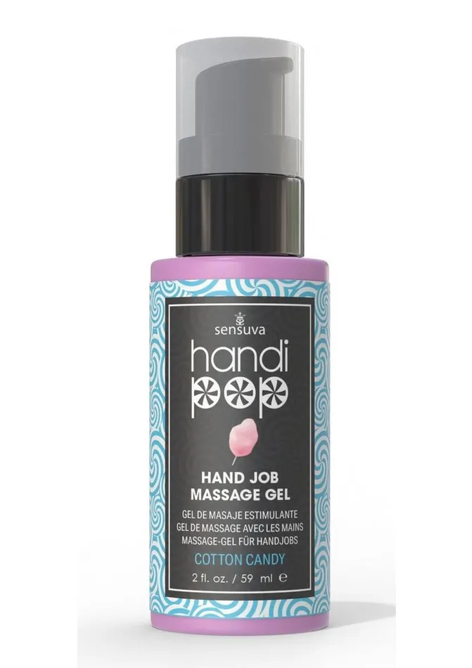 Enhancers HandiPop Handipop Edible Massage Gel Cotton Candy