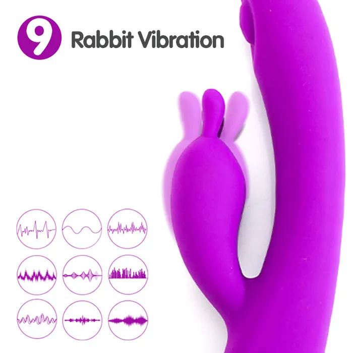 Female Sex Toys The Bad Peach Candy Rechargable Rabbit Vibrator