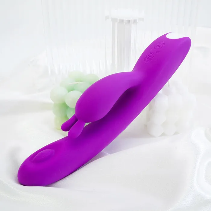 Female Sex Toys The Bad Peach Candy Rechargable Rabbit Vibrator