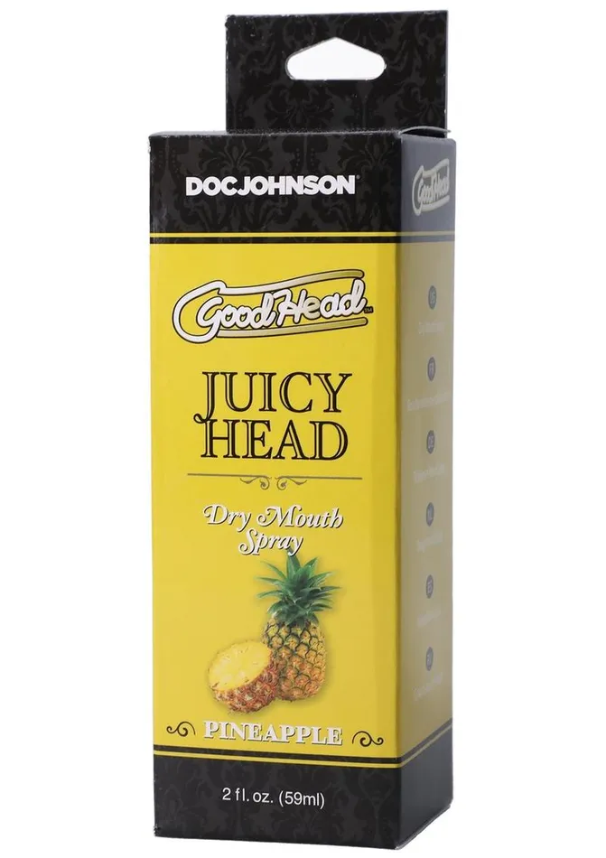 Male Sex Toys GoodHead Goodhead Juicy Head Dry Mouth Spray Pineapple