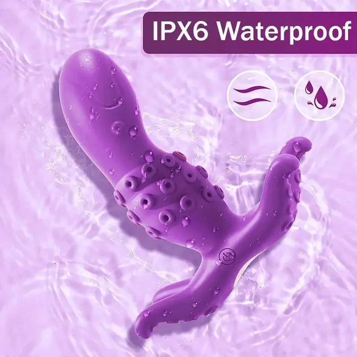 Male Sex Toys Octopus Wearable Wireless Vibrating Masturbator Inyarose