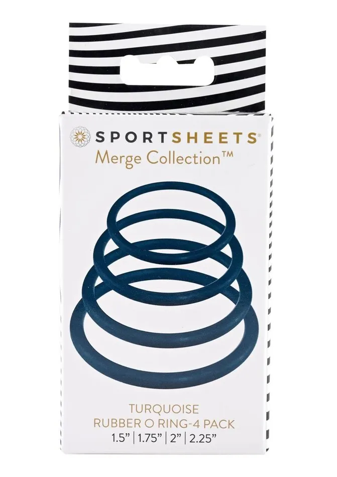 Male Sex Toys Rubber ORing Assorted Sizes Sportsheets