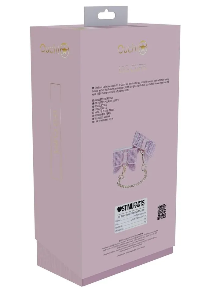 Ouch Paris Collection Leg Cuffs Ouch Couples