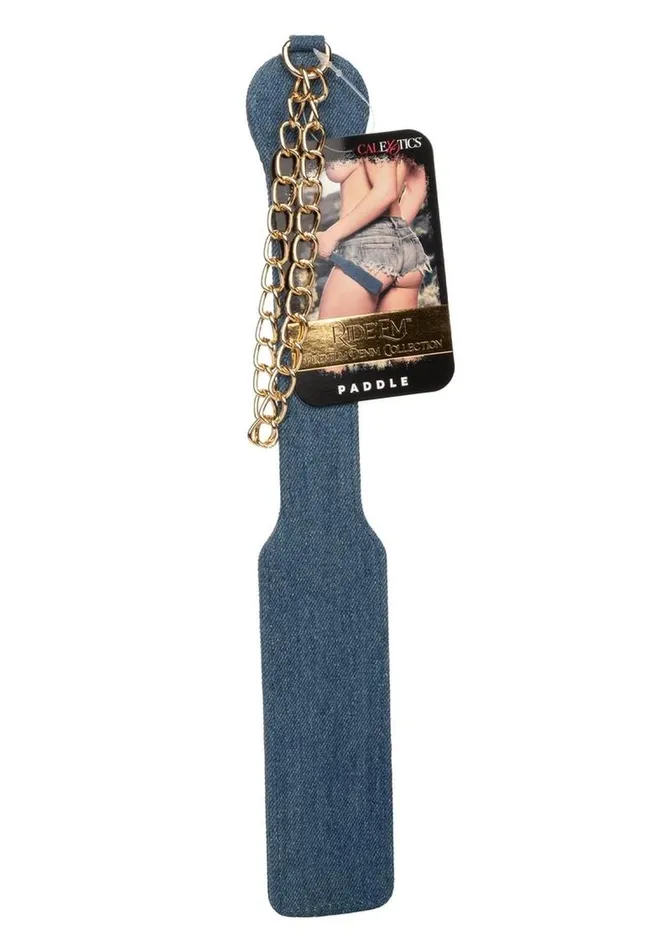 Ride Em Premium Denim Collection Paddle Ride em Vibrators