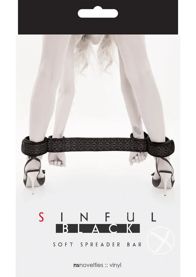 Sinful by NS Novelties Male Sex Toys Sinful Soft Spreader Bar