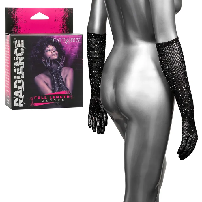 CalExotics Radiance Full Length Gloves Black Anal CalExotics Radiance Full Length Gloves Black Anal