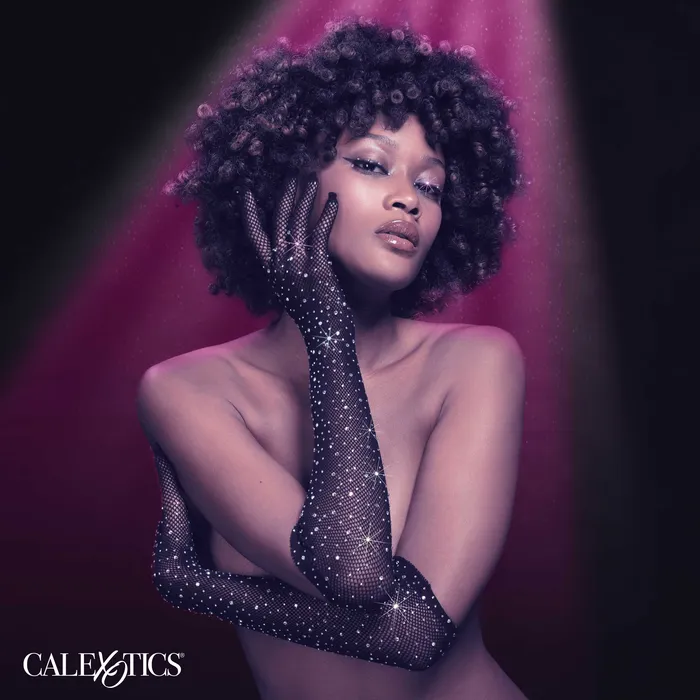 CalExotics Radiance Full Length Gloves Black Anal CalExotics Radiance Full Length Gloves Black Anal