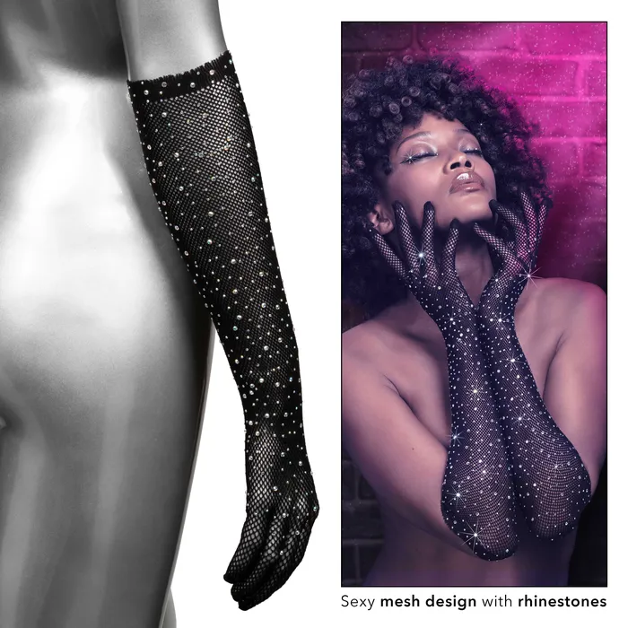 CalExotics Radiance Full Length Gloves Black Anal CalExotics Radiance Full Length Gloves Black Anal