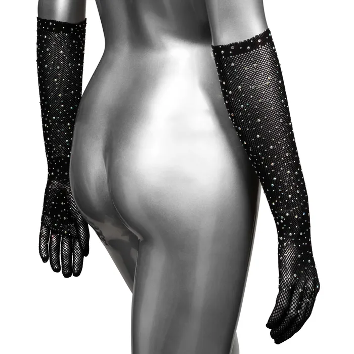 CalExotics Radiance Full Length Gloves Black Anal CalExotics Radiance Full Length Gloves Black Anal