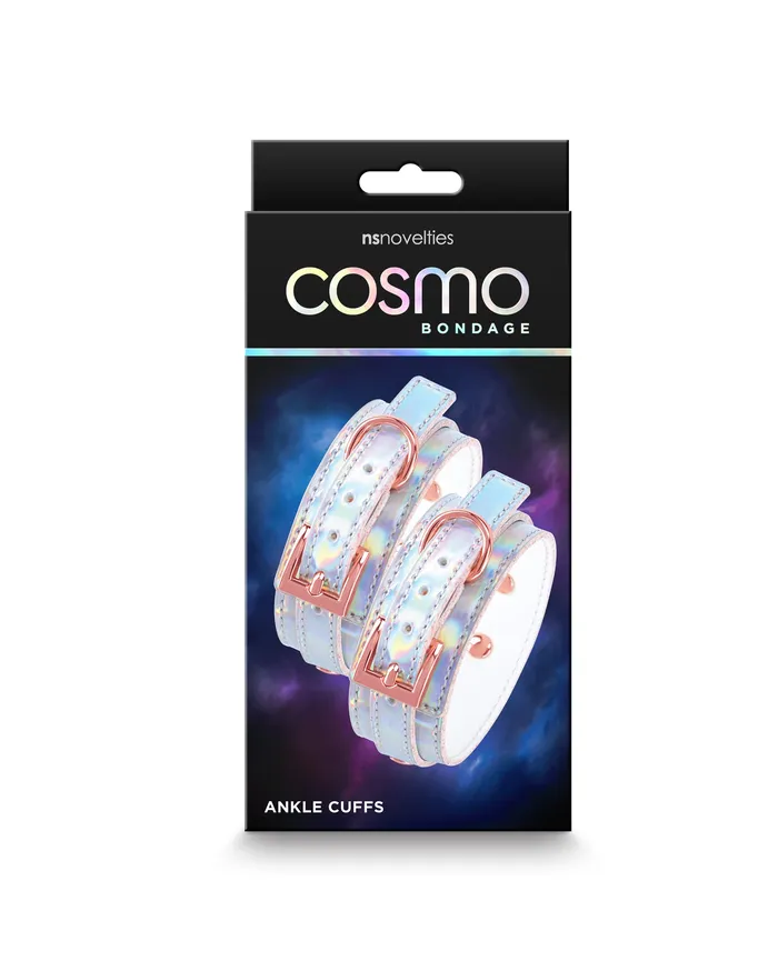 Cosmo Bondage Ankle Cuffs Rainbow Rainbow nsnovelties Couples Cosmo Bondage Ankle Cuffs Rainbow Rainbow nsnovelties Couples