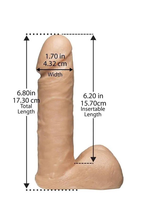 Dildos VacULock VacULock Ultraskyn Dildo