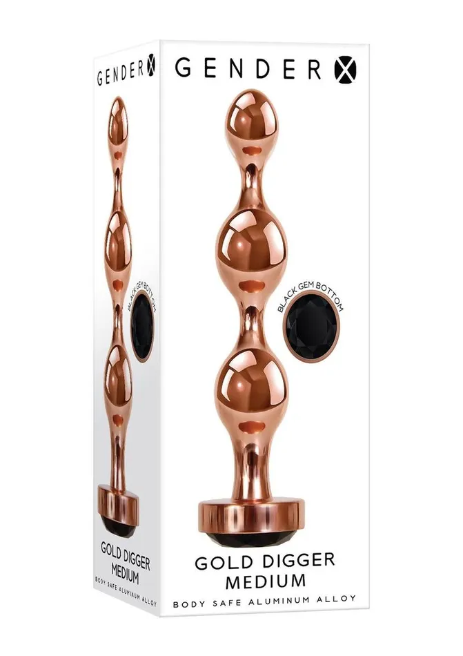 Gender X Gold Digger Anal Plug Gender X Anal