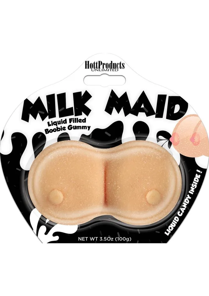 Hott Products Female Sex Toys Milk Maid Liquid Candy Filled Gummy Boobie
