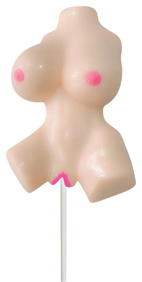 Lusty Lickers Female Torso Pop Vanilla Hott Products Dildos
